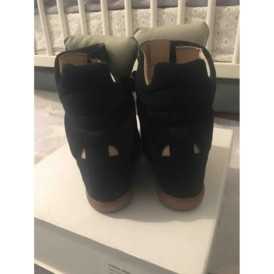 Pre-owned Isabel Marant Bayley Trainers In Black