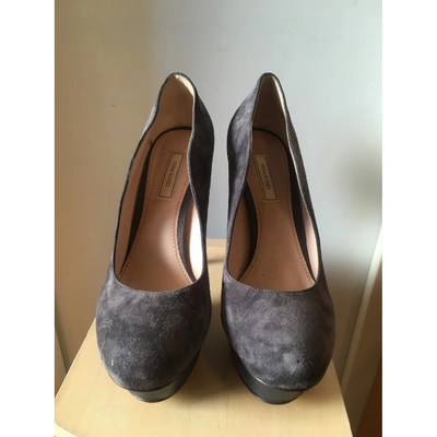 Pre-owned Nina Ricci Heels In Anthracite