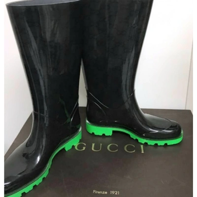 Pre-owned Gucci Black Boots