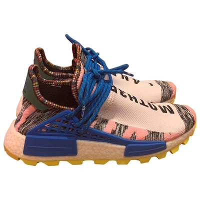 Pre-owned Adidas X Pharrell Williams Nmd Hu Cloth Trainers In Multicolour