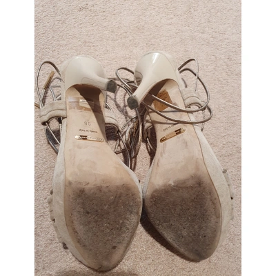 BURBERRY Pre-owned Sandals In Beige