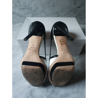 Pre-owned Elisabetta Franchi Patent Leather Sandals