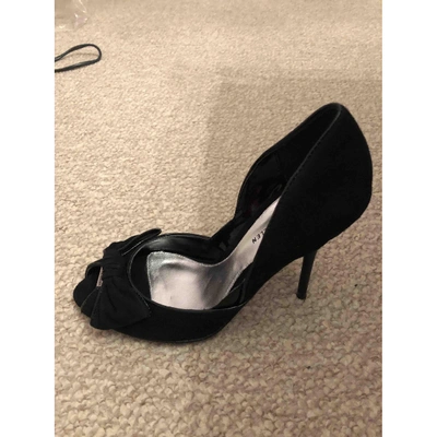 Pre-owned Karen Millen Heels In Black