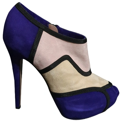 Pre-owned John Richmond Heels In Multicolour