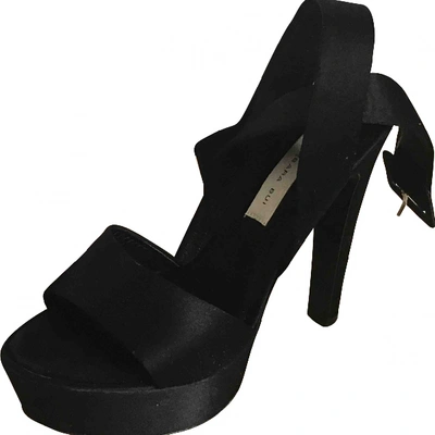 Pre-owned Barbara Bui Sandals In Black