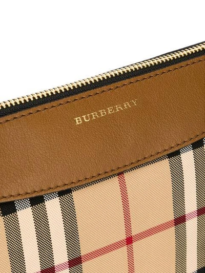 Shop Burberry Horseferry Check Crossbody Bag