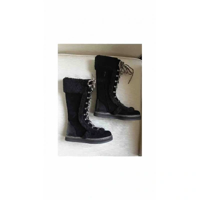 Pre-owned See By Chloé Black Suede Boots