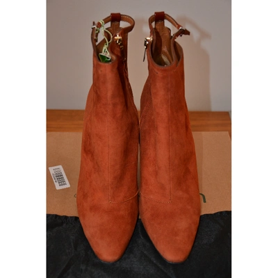 Pre-owned Paul Smith Boots In Red