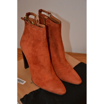 Pre-owned Paul Smith Boots In Red
