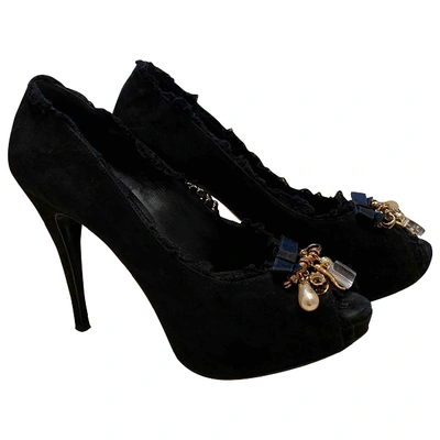 Pre-owned Dolce & Gabbana Heels In Black