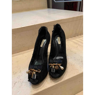 Pre-owned Dolce & Gabbana Heels In Black