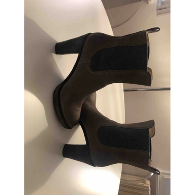 Pre-owned Brunello Cucinelli Ankle Boots In Other