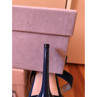 Pre-owned Jimmy Choo Heels In Turquoise