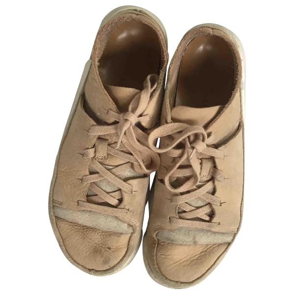 pink leather trainers womens