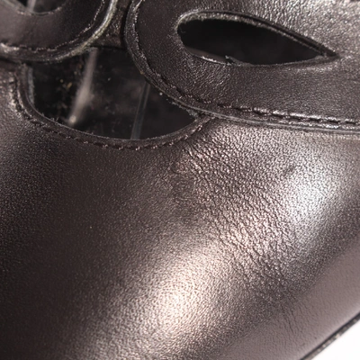 Pre-owned Altuzarra Black Leather Heels