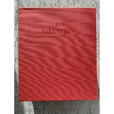 Pre-owned Valentino Garavani Tango Metallic Leather Heels