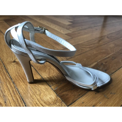 Pre-owned Alberta Ferretti Sandals In White