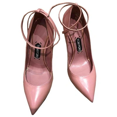 Pre-owned Tom Ford Leather Heels In Pink