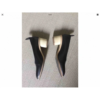 Pre-owned Joseph Black Leather Heels