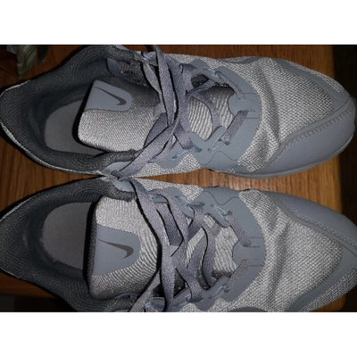 Pre-owned Nike Grey Plastic Trainers