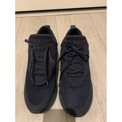 Pre-owned Arkk Blue Cloth Trainers