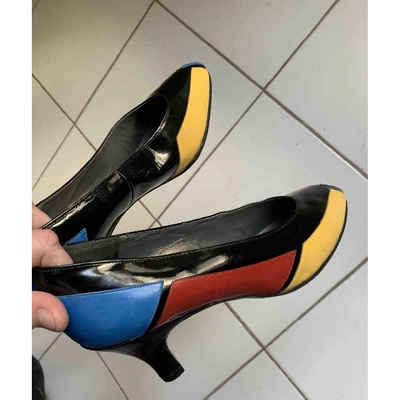 Pre-owned Charles Jourdan Leather Heels In Multicolour