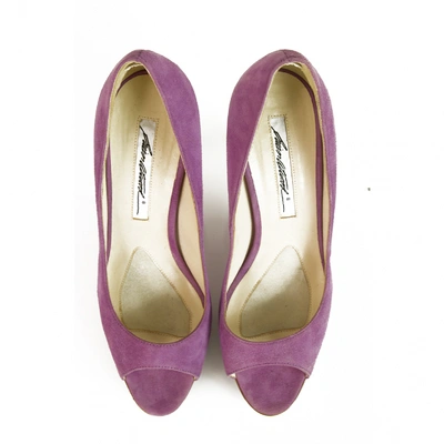 BRIAN ATWOOD Pre-owned Heels In Purple