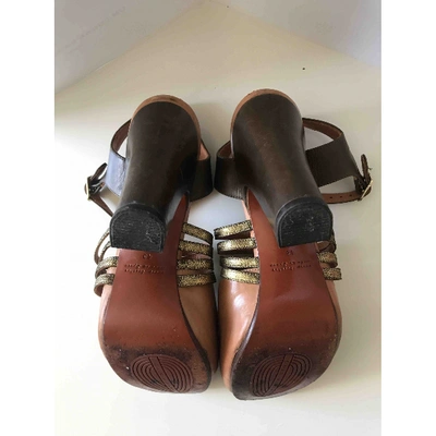 Pre-owned Chie Mihara Brown Leather Sandals