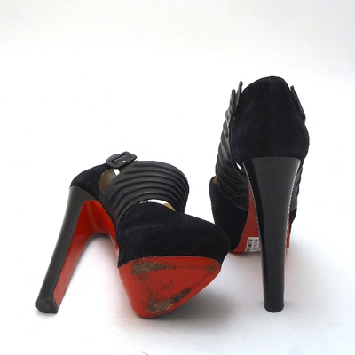 Pre-owned Christian Louboutin Heels In Black