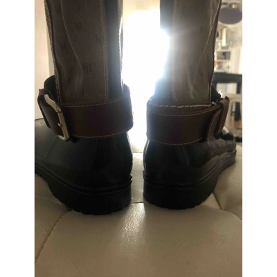 TOMMY HILFIGER Pre-owned Wellington Boots In Brown