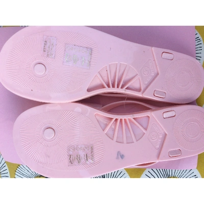 Pre-owned Ted Baker Flats In Pink
