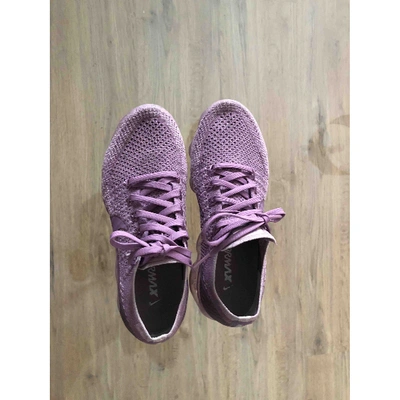 Pre-owned Nike Vapormax Cloth Trainers In Purple