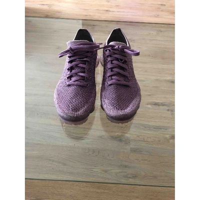 Pre-owned Nike Vapormax Cloth Trainers In Purple