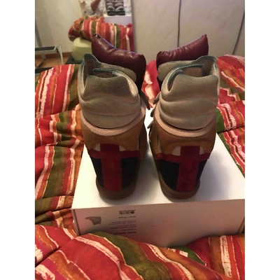 Pre-owned Isabel Marant Bayley Suede Trainers