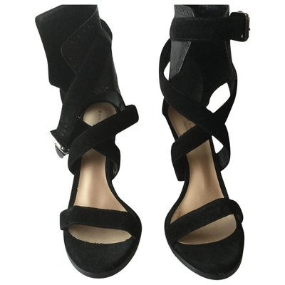 Pre-owned Barbara Bui Black Leather Sandals