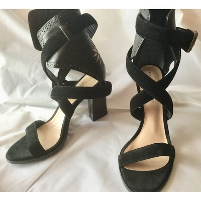 Pre-owned Barbara Bui Black Leather Sandals