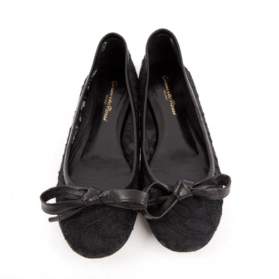 GIANVITO ROSSI Pre-owned Cloth Ballet Flats In Black