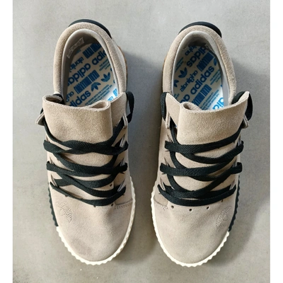 Pre-owned Adidas Originals By Alexander Wang Trainers In Beige
