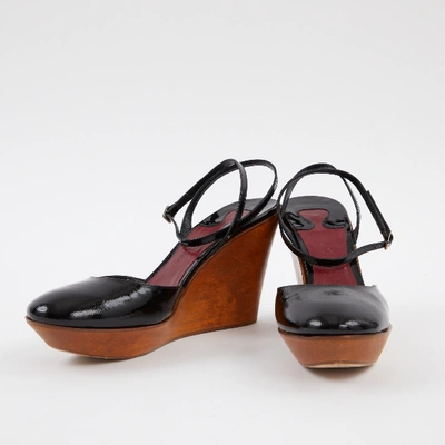 Pre-owned Chloé Patent Leather Heels In Black