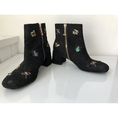 Pre-owned Juicy Couture Black Suede Boots