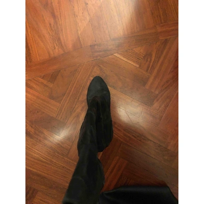 Pre-owned Diego Dolcini Boots In Black