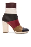 VALENTINO GARAVANI Multicolour Leather Booties