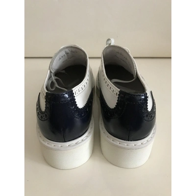 Pre-owned Prada Leather Trainers In Multi