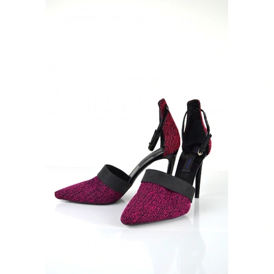 Pre-owned Proenza Schouler Cloth Heels In Pink