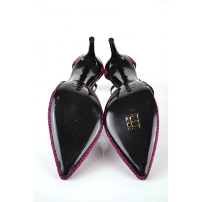 Pre-owned Proenza Schouler Cloth Heels In Pink