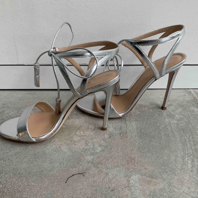 Pre-owned Lerre Silver Leather Sandals