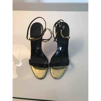 Pre-owned Christian Louboutin Patent Leather Sandals