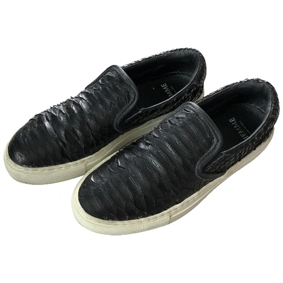 Pre-owned Diemme Black Python Trainers