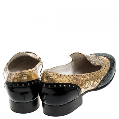 Pre-owned Chanel Multicolour Leather Flats
