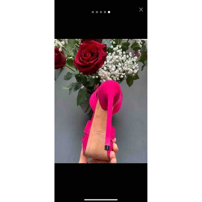 Pre-owned Givenchy Heels In Pink